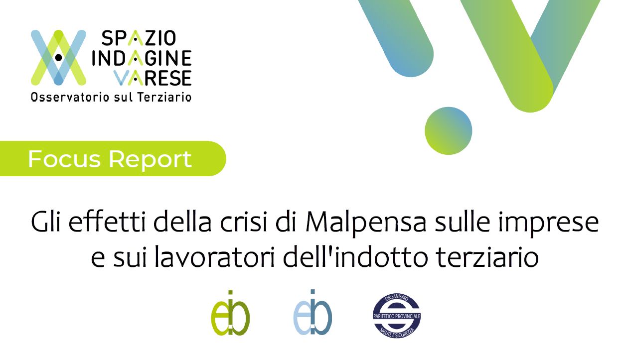 PRESENTAZIONE DELL’INDAGINE 'Gli effetti della crisi di Malpensa a seguito della pandemia, sulle imprese e sui lavoratori dell’indotto terziario'